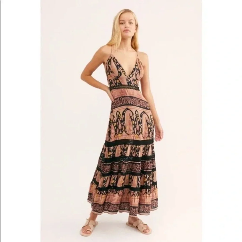NWT Free People Elektra Maxi Dress - Picture 1 of 8